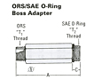 ORS-SAE O-Ring Boss Adapter